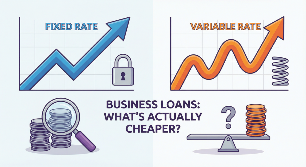 fixed vs variable interest rates business loans