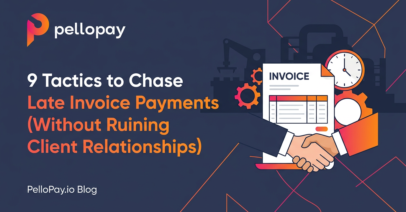 chase late invoice payments